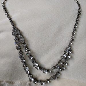 Sorrelli clear bridal dangle necklace